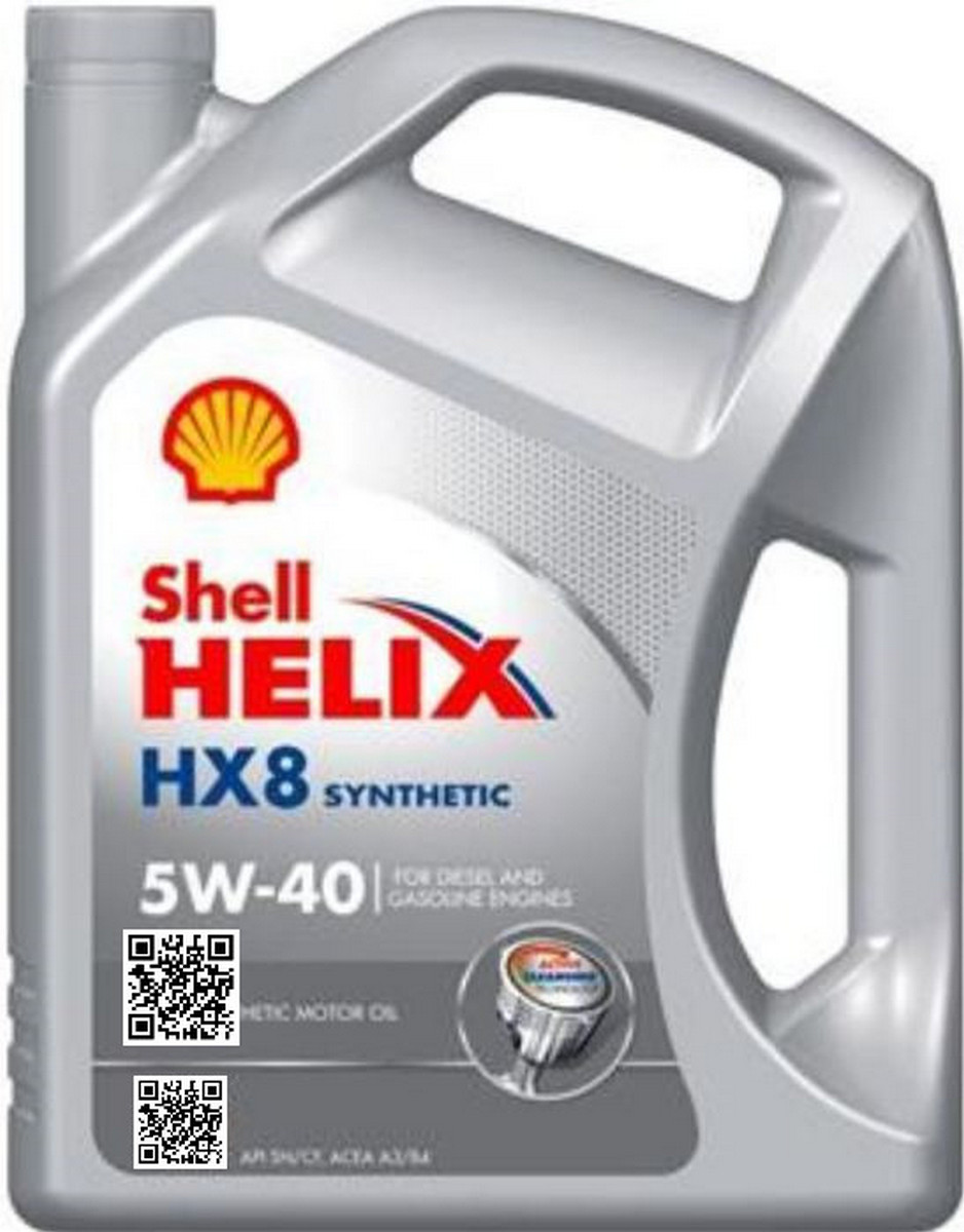 Shell Helix Synthetic HX8 5W-40 4L