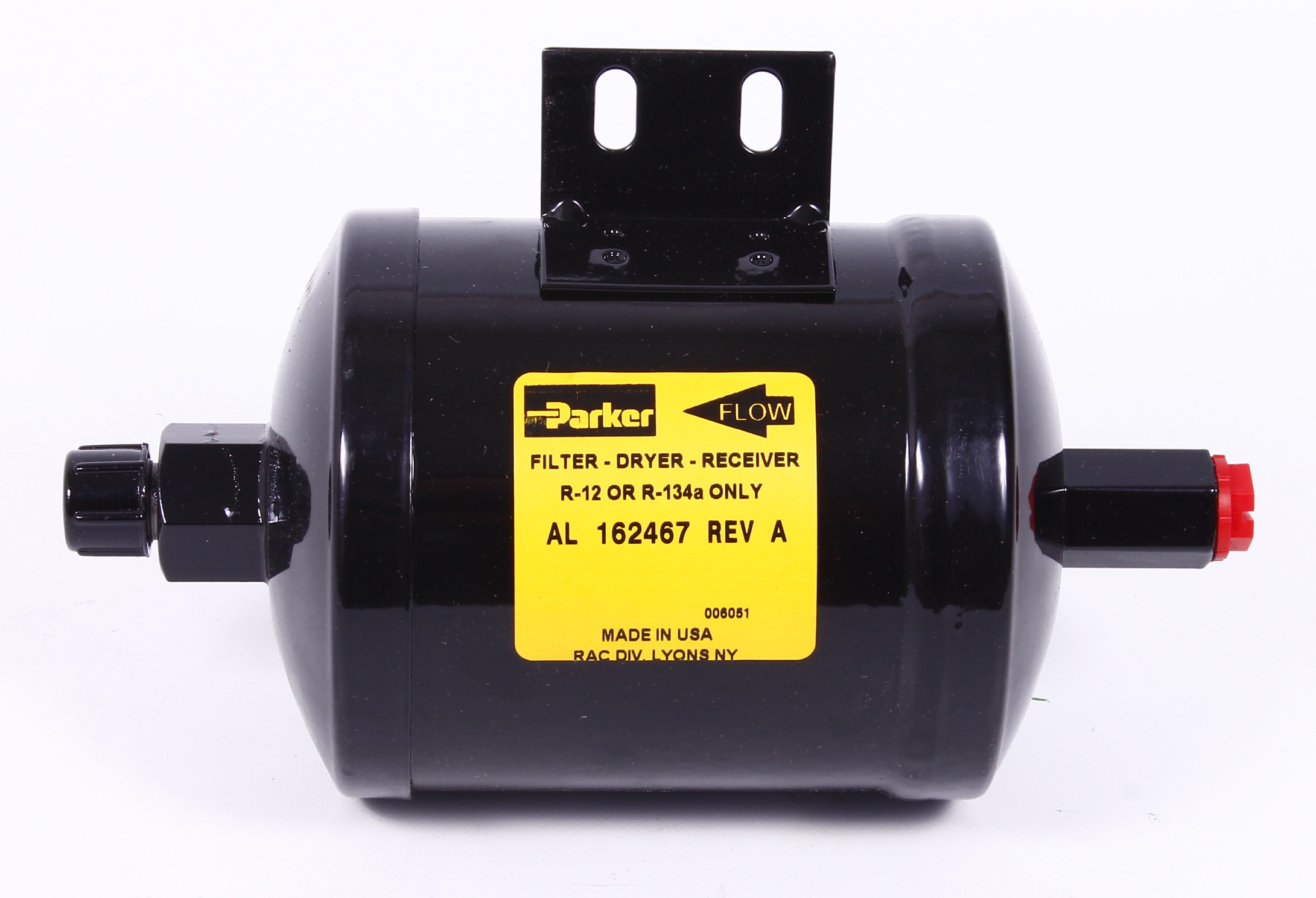 John Deere AL162467 REV A Filter AL153705, AL220792, Parker R-12, R-134a