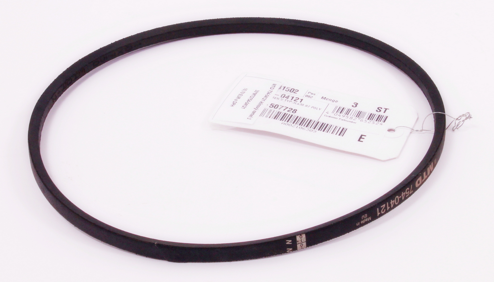 MTD 754-04121 klinový remeň 3Lx30.87 POLY