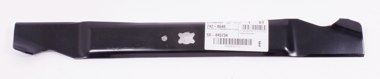 MTD 742-0640 Nôz 20" hviezda