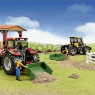 BRUDER 02336 Závesná traktorová plošina